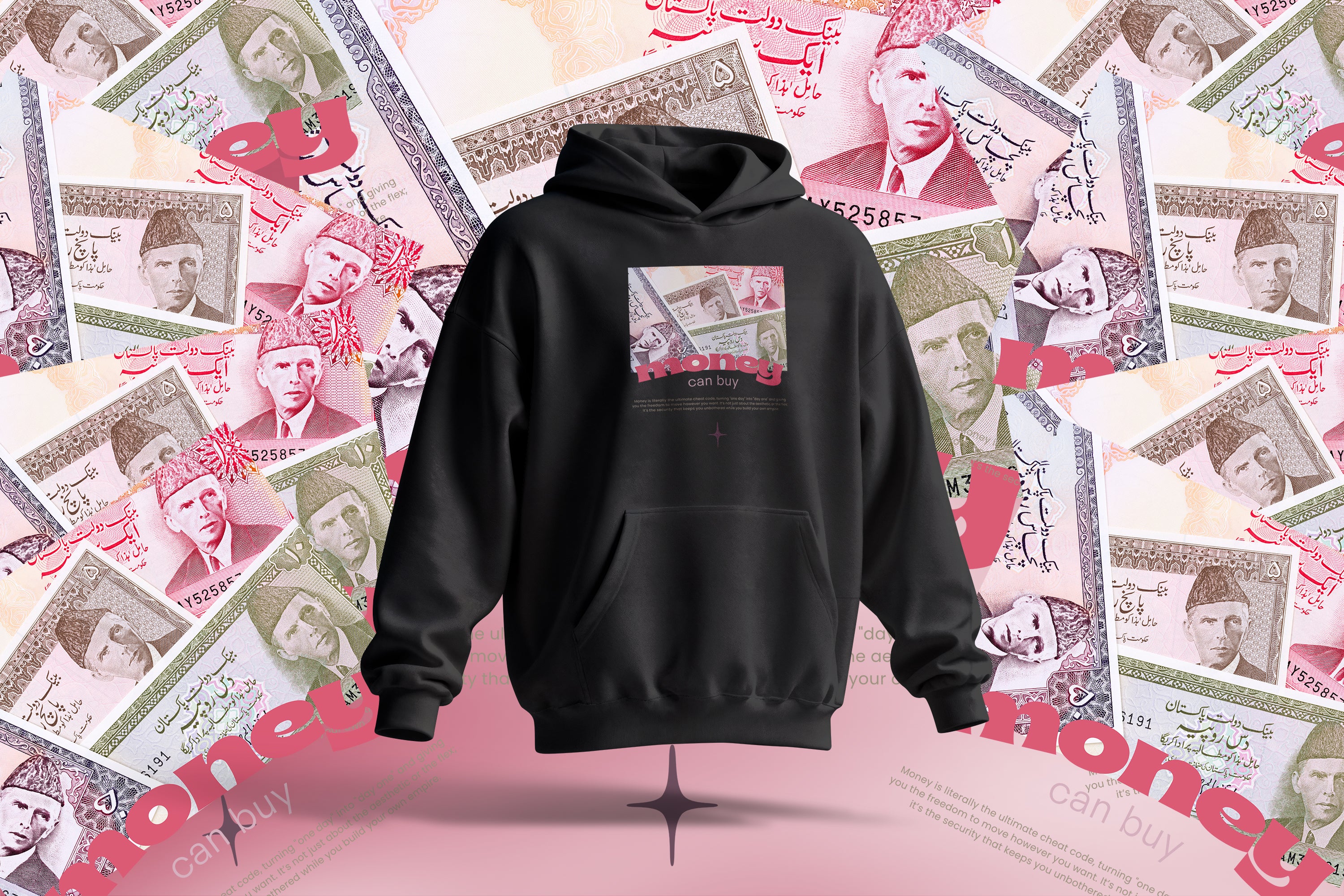 Money can buy premium hoodie
