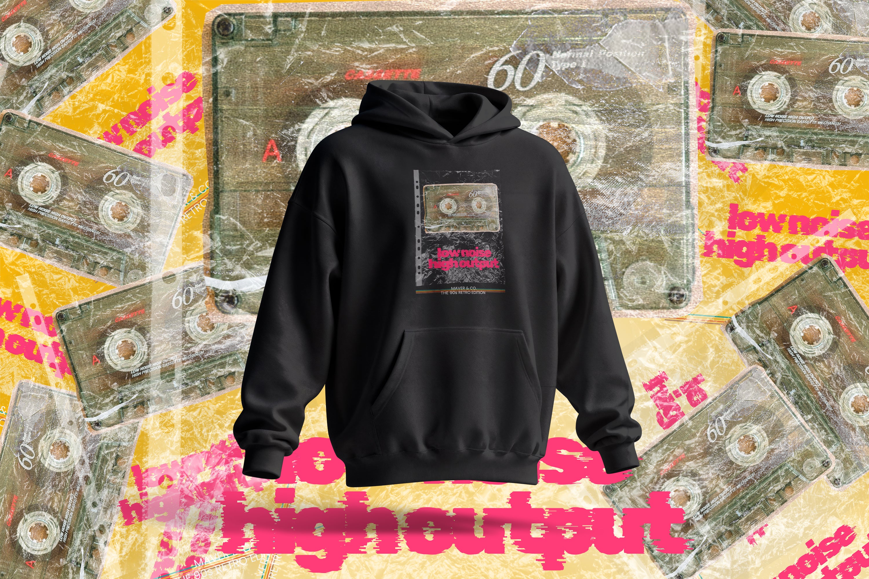 Low Noise High Output Retro Hoodie