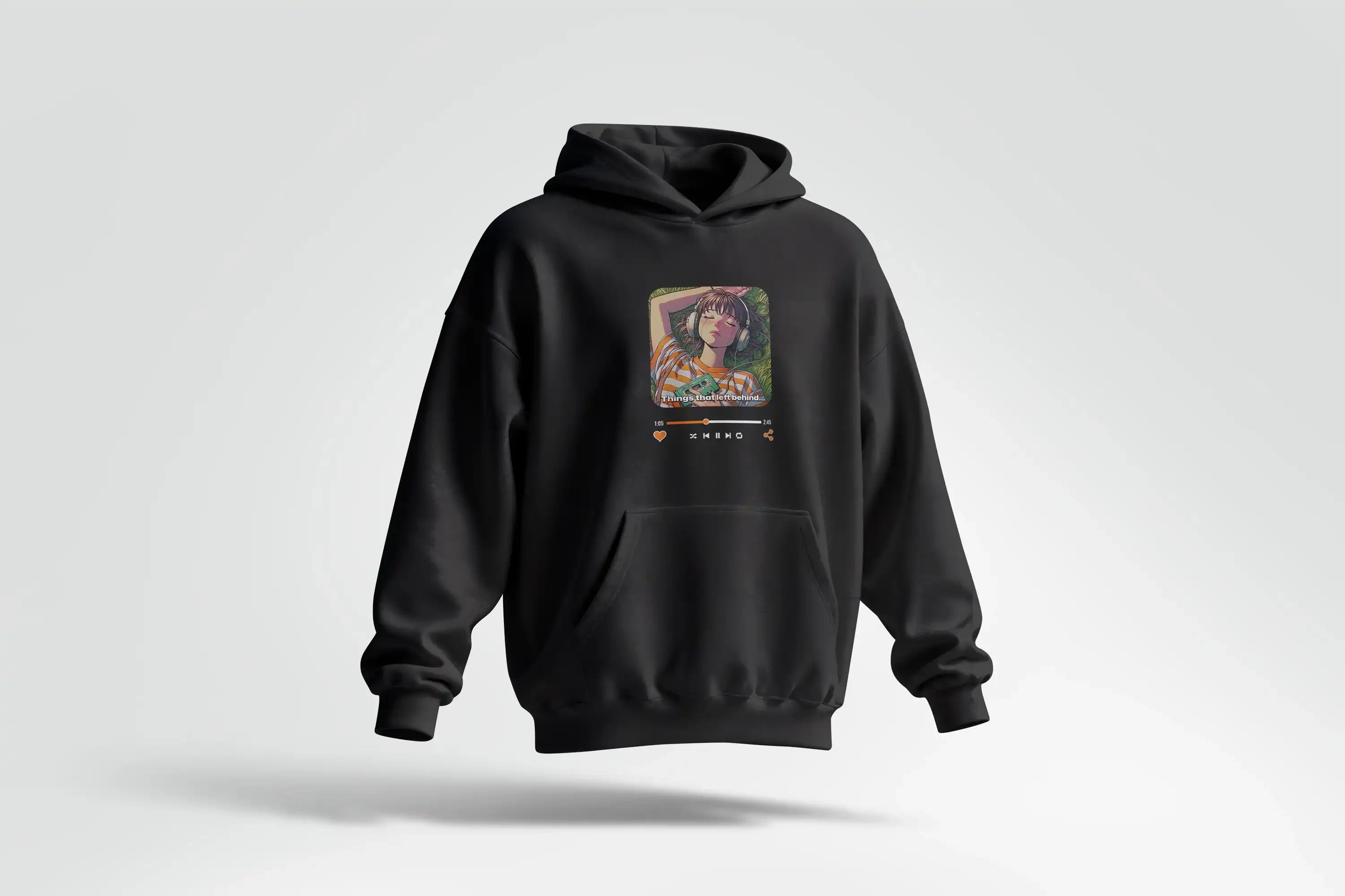 Music Album Graphic Hoodie